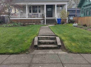 LeeAnn Q.'s grass cutting service result