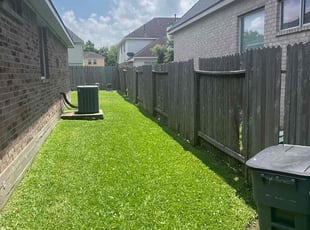 Jimmie J.'s grass cutting service result