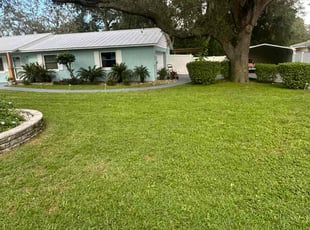 Kenneth W.'s lawn maintenance service result