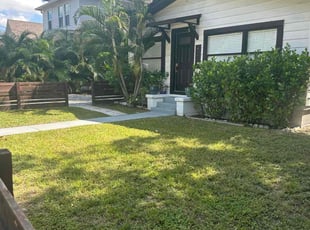 Alesia R.'s grass maintenance service result