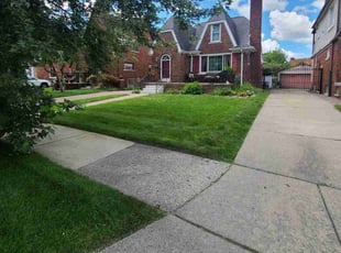 Felicia B.'s turf maintenance service result