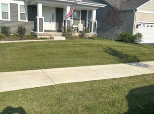 Jeffrey J.'s turf maintenance service result
