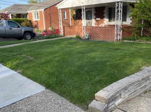 Sean O.'s lawn care services service result