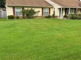 Matt C.'s lawn care services service result