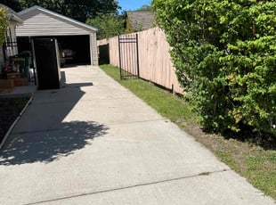 Isabel Z.'s lawn care service result