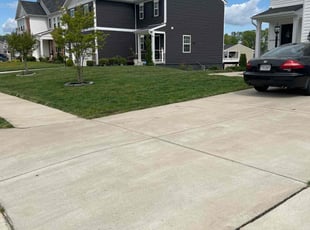 Jon J.'s grass maintenance service result