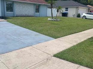 Tina Y.'s lawn care service result