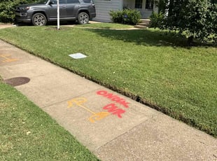 Diane K.'s lawn care service result
