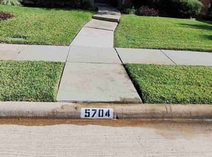 Jennifer R.'s grass maintenance service result