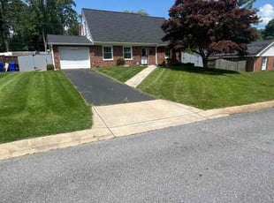 Chris D.'s grass maintenance service result