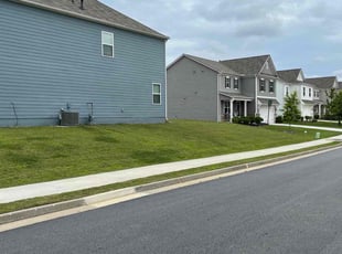 Katy D.'s grass maintenance service result