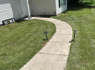 Dustin D.'s lawn maintenance service result