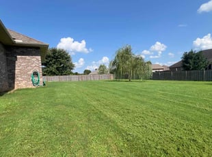 James W.'s lawn care service result