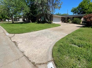 Zachary B.'s lawn maintenance service result