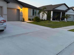 Latoya M.'s grass cutting service result