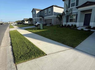 Kirsten R.'s lawn care service result
