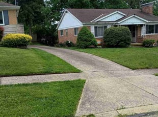 Derrick G.'s turf maintenance service result