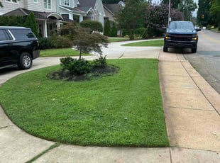 Debbie J.'s lawn care services service result