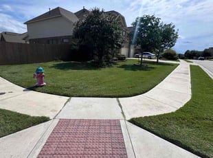 Jeffrey L.'s lawn care services service result