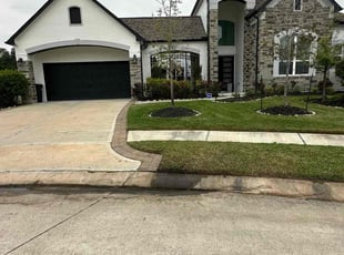 Christopher J.'s grass cutting service result