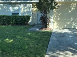 Kim B.'s lawn maintenance service result