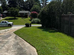 Annetta J.'s turf maintenance service result