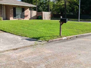 Zach F.'s turf maintenance service result