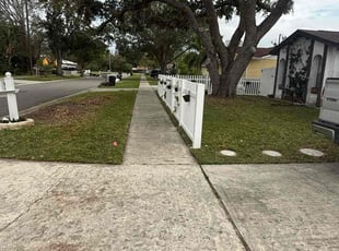 Denika M.'s grass maintenance service result