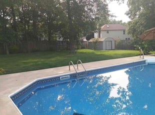 Brittany P.'s grass cutting service result