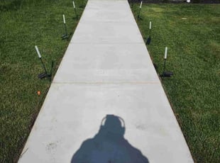 Penny C.'s grass maintenance service result