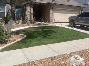 Esmeralda E.'s lawn maintenance service result