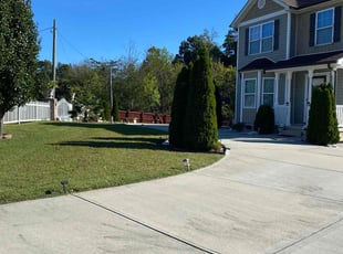 Joshua L.'s lawn maintenance service result