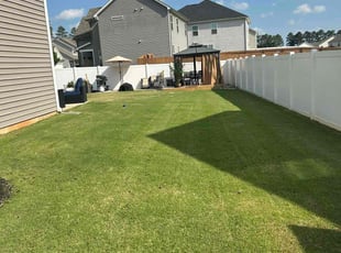 Ismaila S.'s lawn maintenance service result