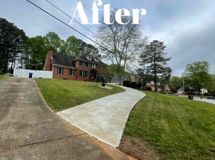 Sherell G.'s lawn service service result