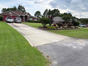 Kiara B.'s grass maintenance service result