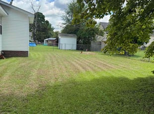 Richard I.'s grass maintenance service result