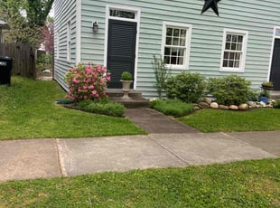 Nabeelah N.'s grass cutting service result