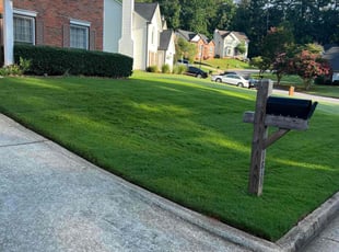 Rhonda J.'s turf maintenance service result