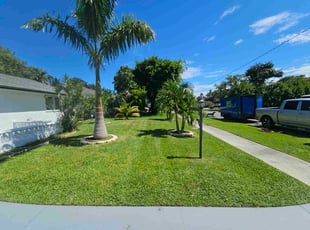 Chet H.'s grass cutting service result