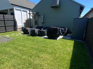 Christopher B.'s lawn care service result