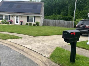 Robia G.'s grass cutting service result