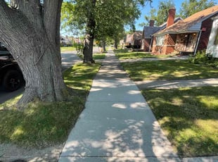 Janice M.'s lawn care services service result