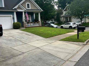 Candi H.'s grass cutting service result