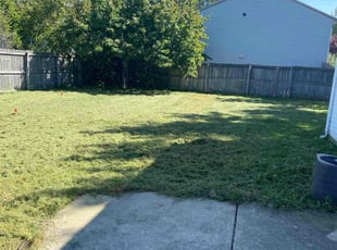 Robin M.'s lawn maintenance service result