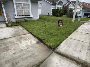 Tia M.'s lawn service service result
