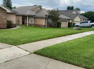 Christy T.'s lawn service service result