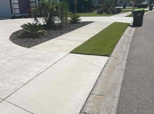Lure A.'s grass maintenance service result