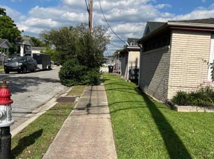 Chris B.'s lawn maintenance service result