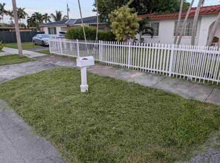 Mae S.'s lawn maintenance service result