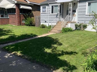 Myrna G.'s grass cutting service result